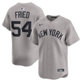 New York Yankees Max Fried Nike Gray Road Limited Player Jersey