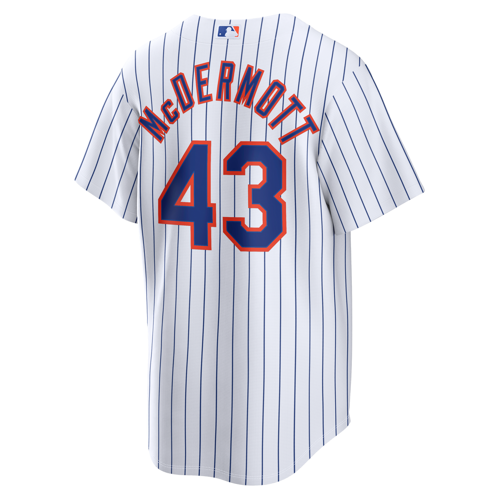 New York Mets Chayce McDermott Nike White Home Replica Jersey