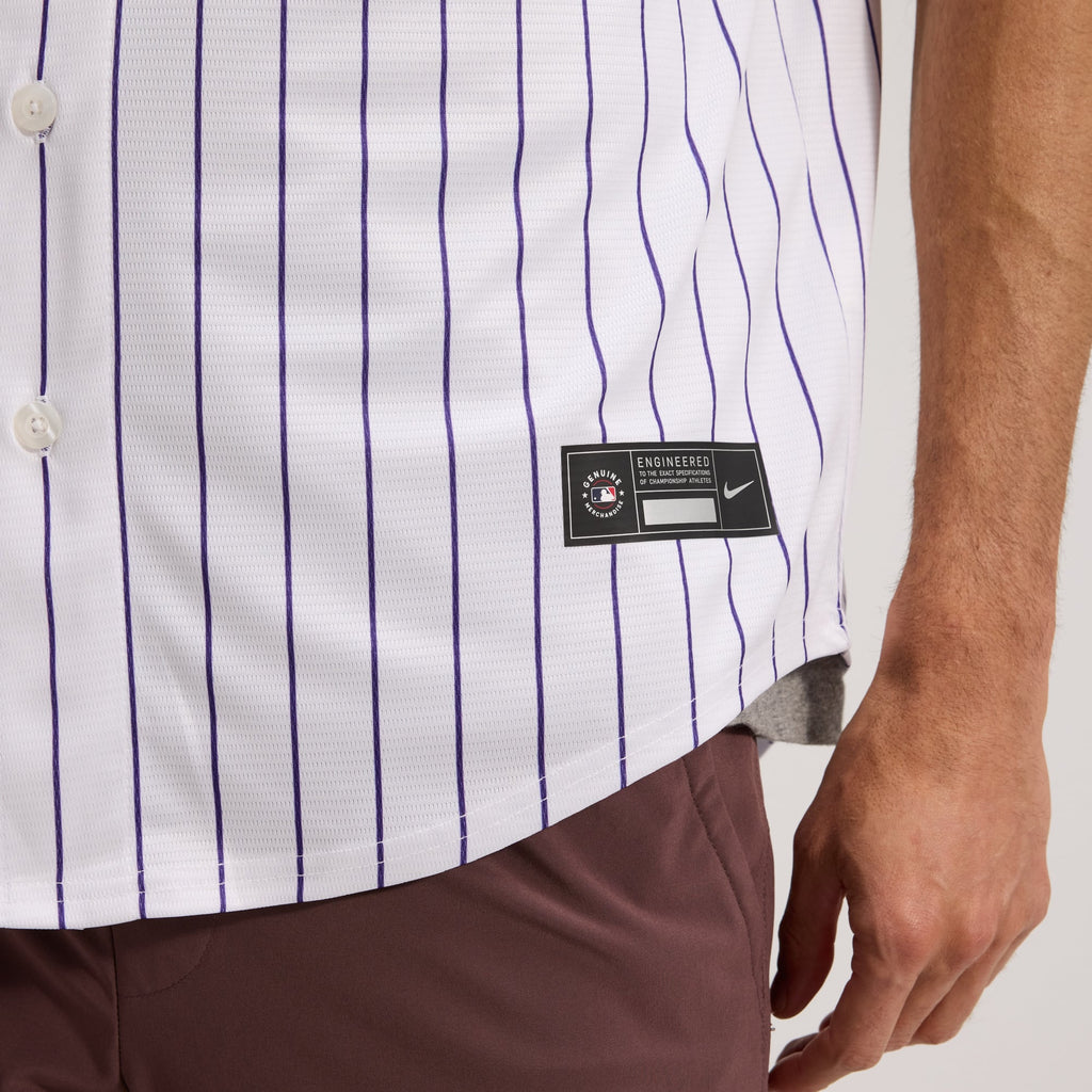 Colorado Rockies Nike Purple Alternate Replica Team Jersey