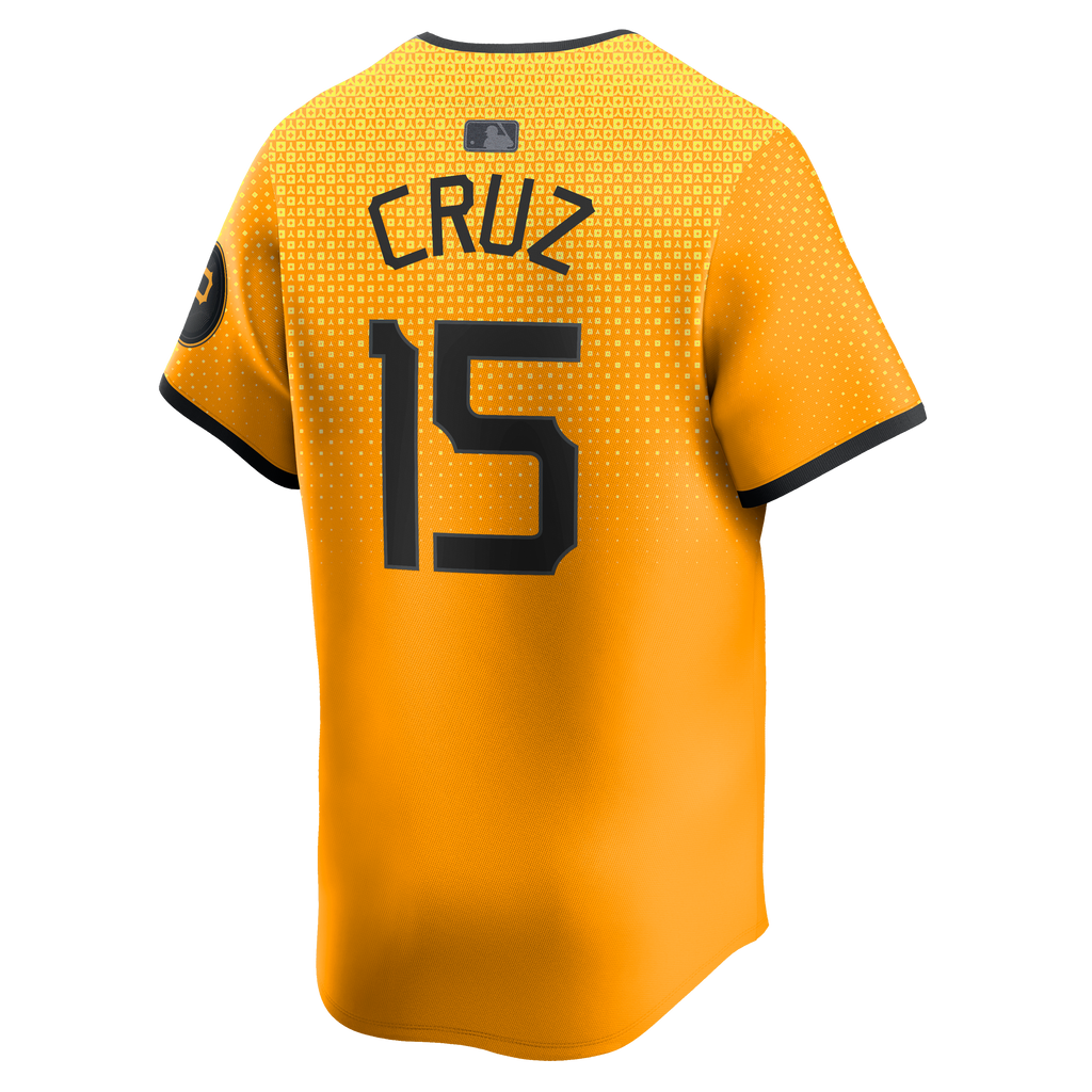 Pittsburgh Pirates Oneil Cruz Nike Gold City Connect Limited Jersey