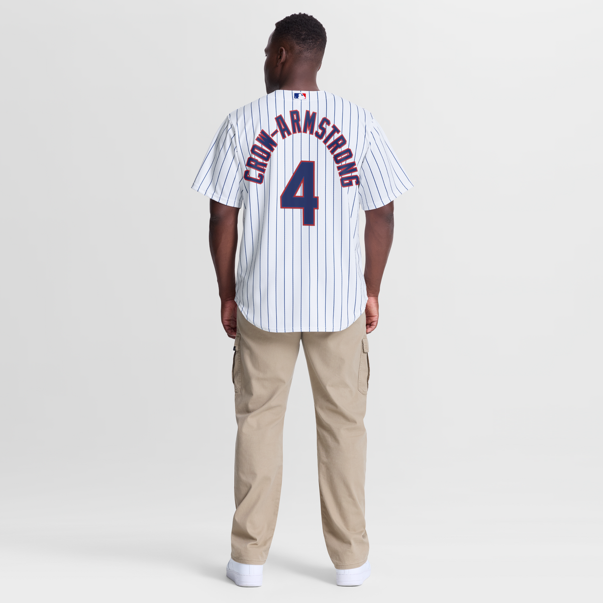 Chicago Cubs Pete Crow-Armstrong Nike White Home Replica Jersey