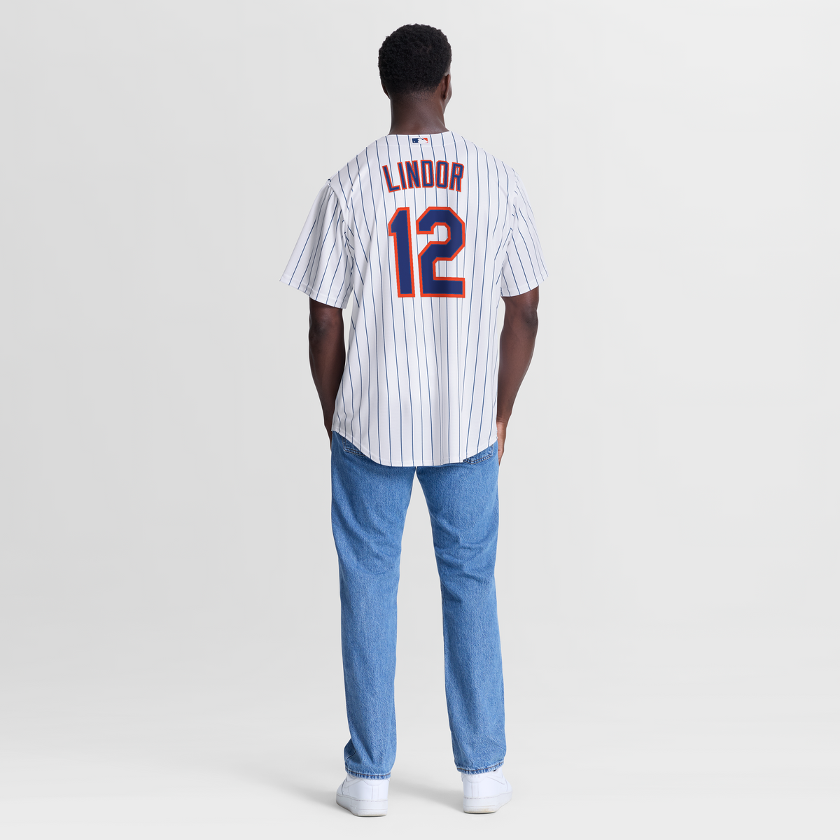 New York Mets Francisco Lindor Nike Black Alternate Replica Jersey