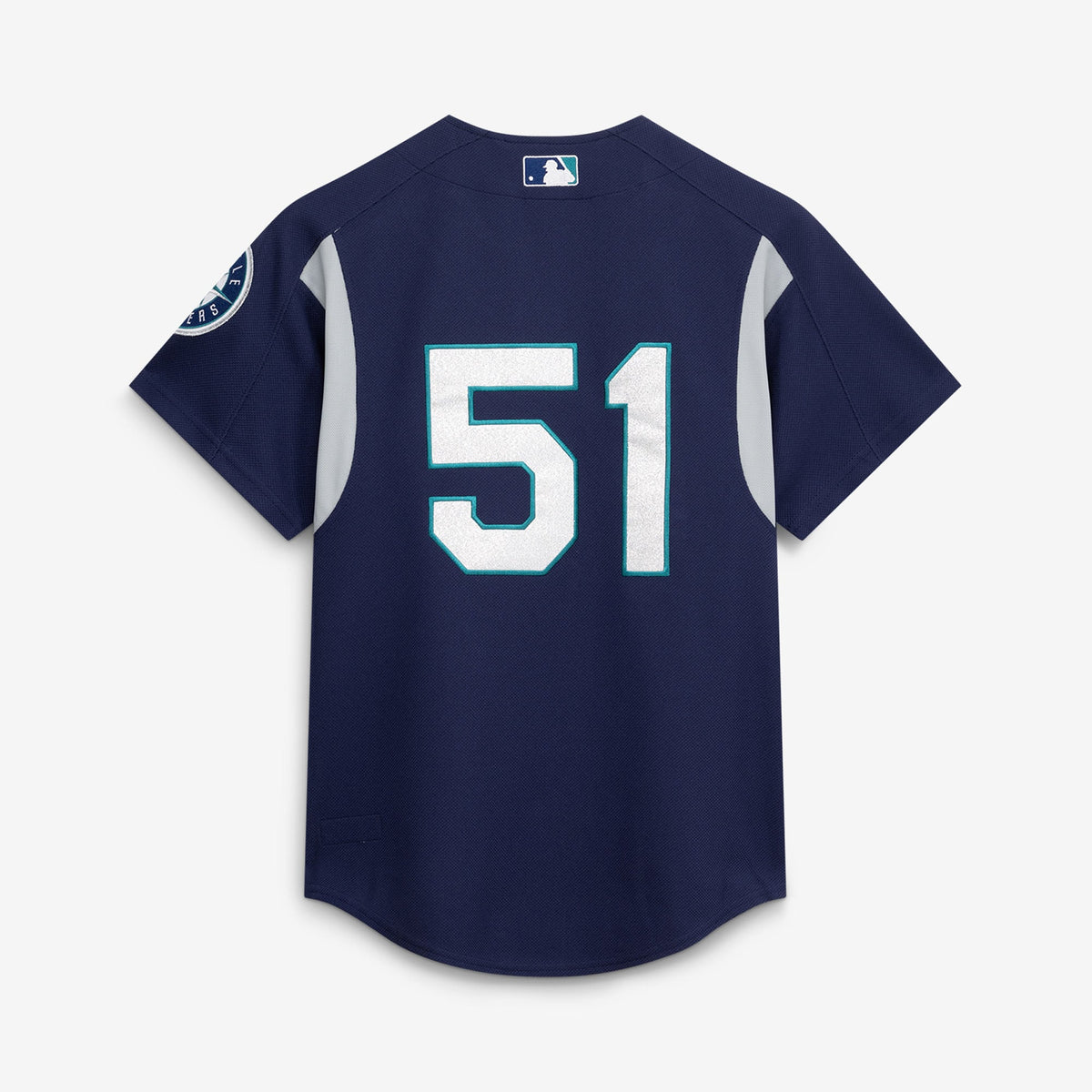 Seattle Mariners Ichiro Suzuki Mitchell & Ness Navy Cooperstown Collection Batting Practice Jersey