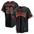 San Francisco Giants Matt Chapman Nike Black Alternate Stadium Jersey