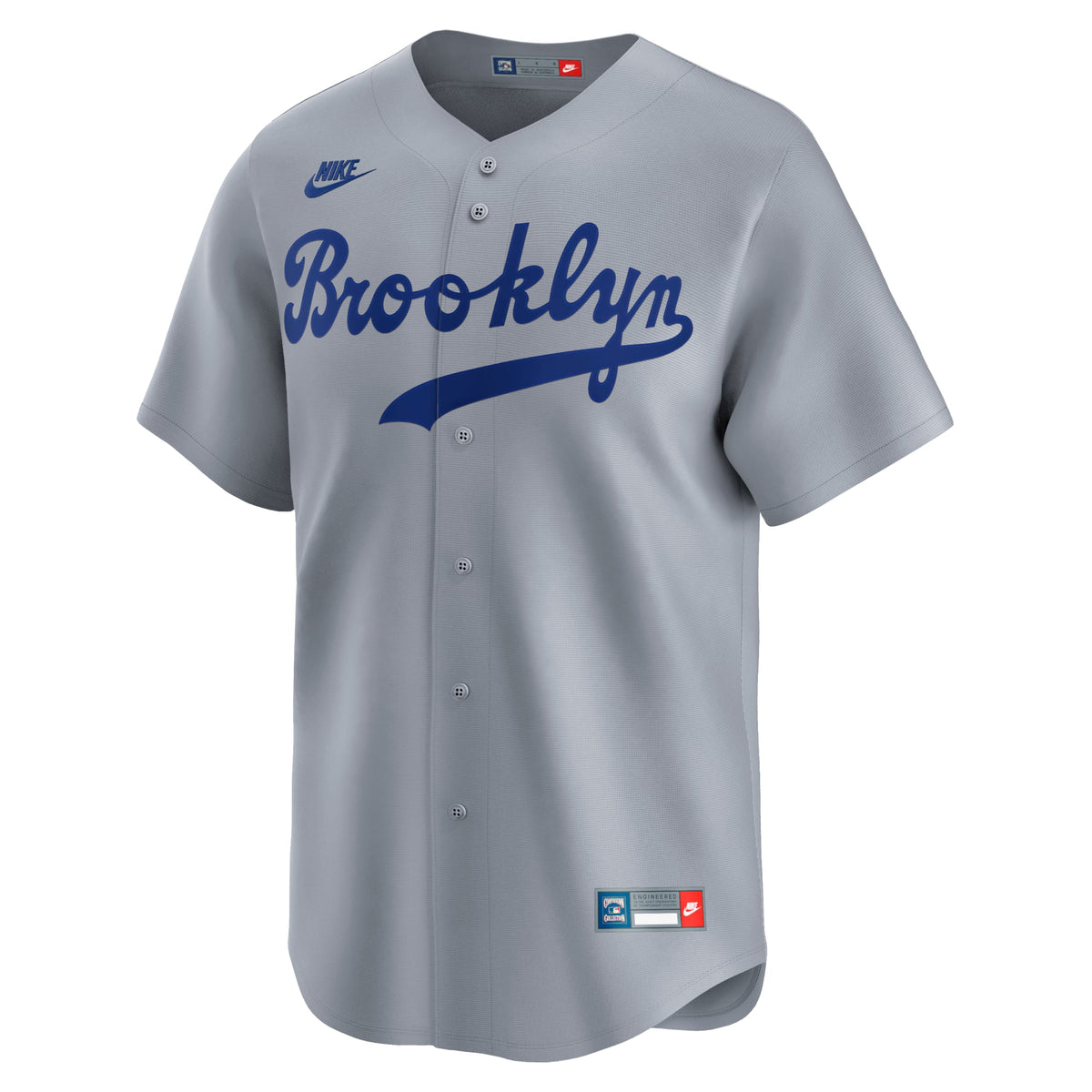 Brooklyn Dodgers Jackie Robinson Nike White Throwback Cooperstown Collection Limited Jersey