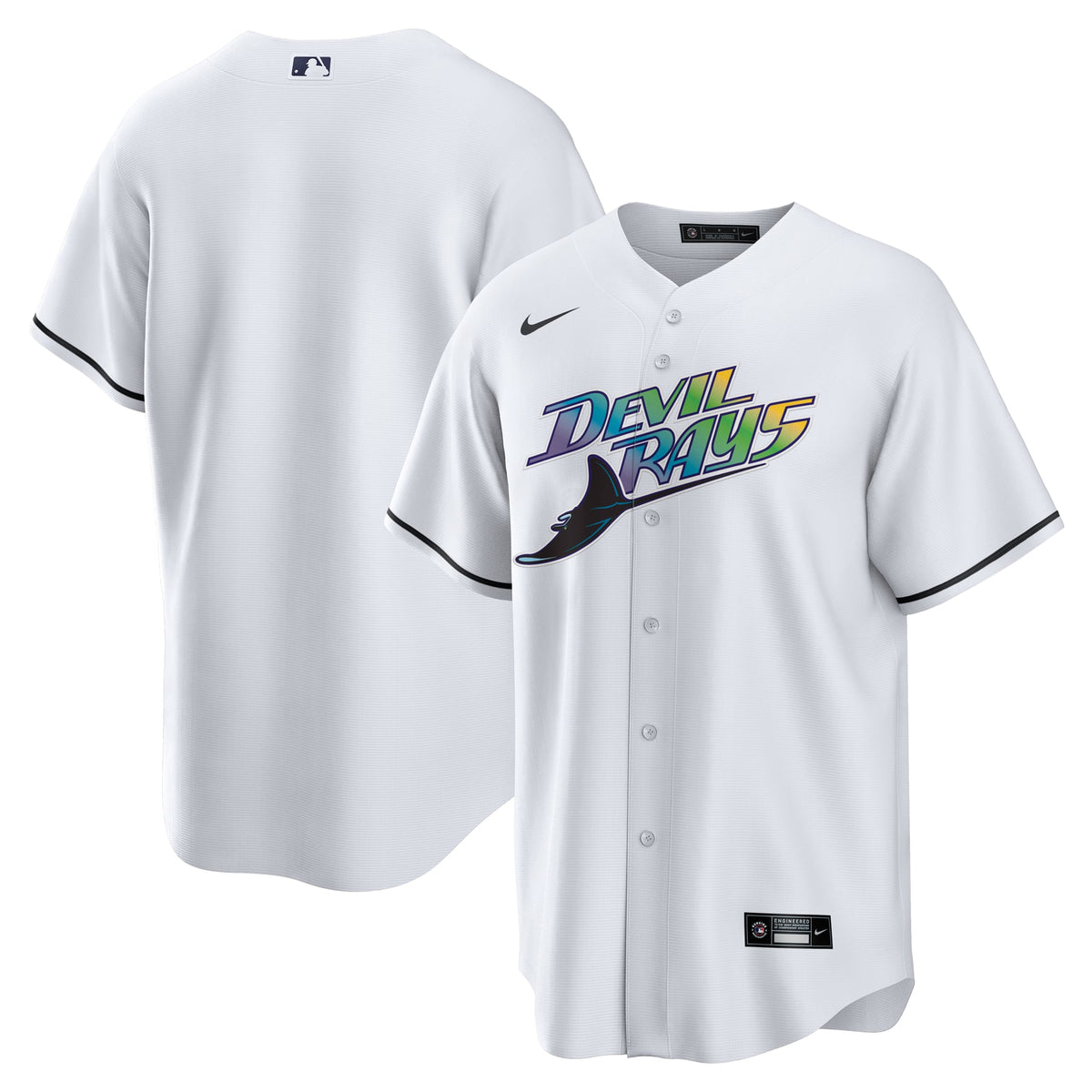 Tampa Bay Rays Nike White Home Replica Team Jersey