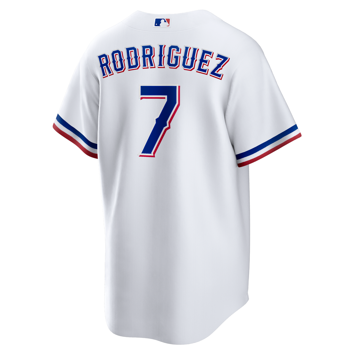 Texas Rangers Ivan Rodriguez Nike White Home Retired Player Replica Jersey