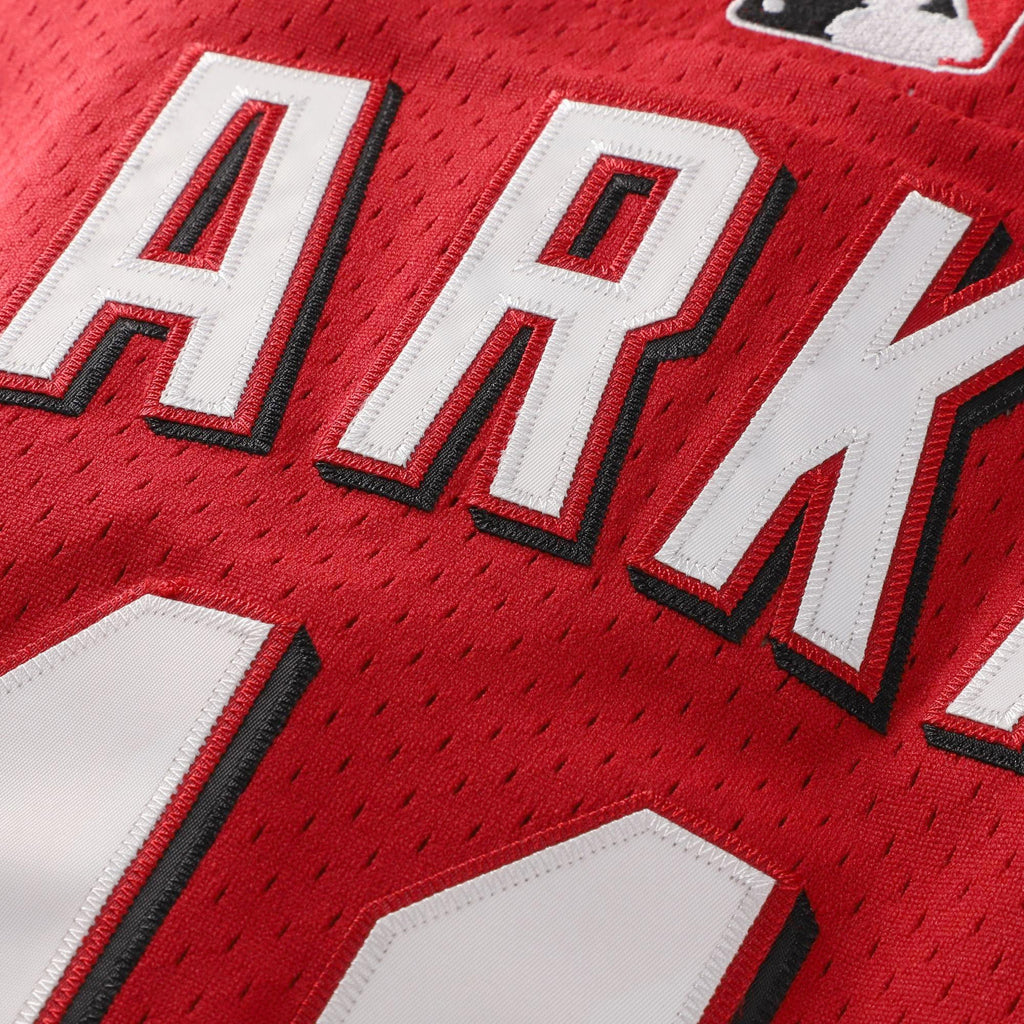 Cincinnati Reds Barry Larkin Mitchell & Ness Red Throwback Cooperstown Mesh Batting Practice Jersey