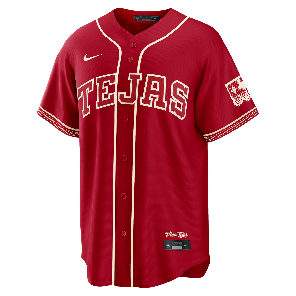 Texas Rangers Joc Pederson Nike Red 2026 City Connect Stadium Jersey