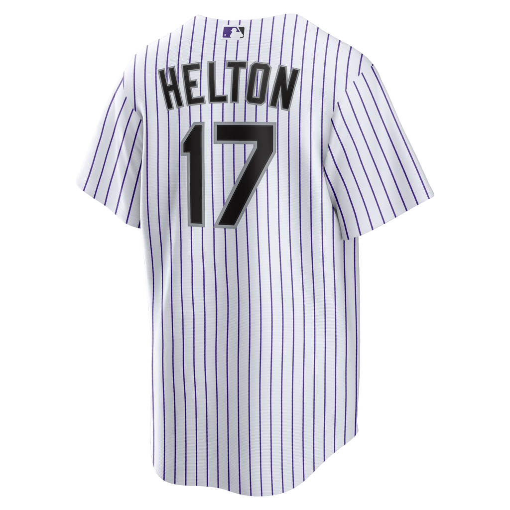 Colorado Rockies Todd Helton Nike White Home Retired Player Replica Jersey