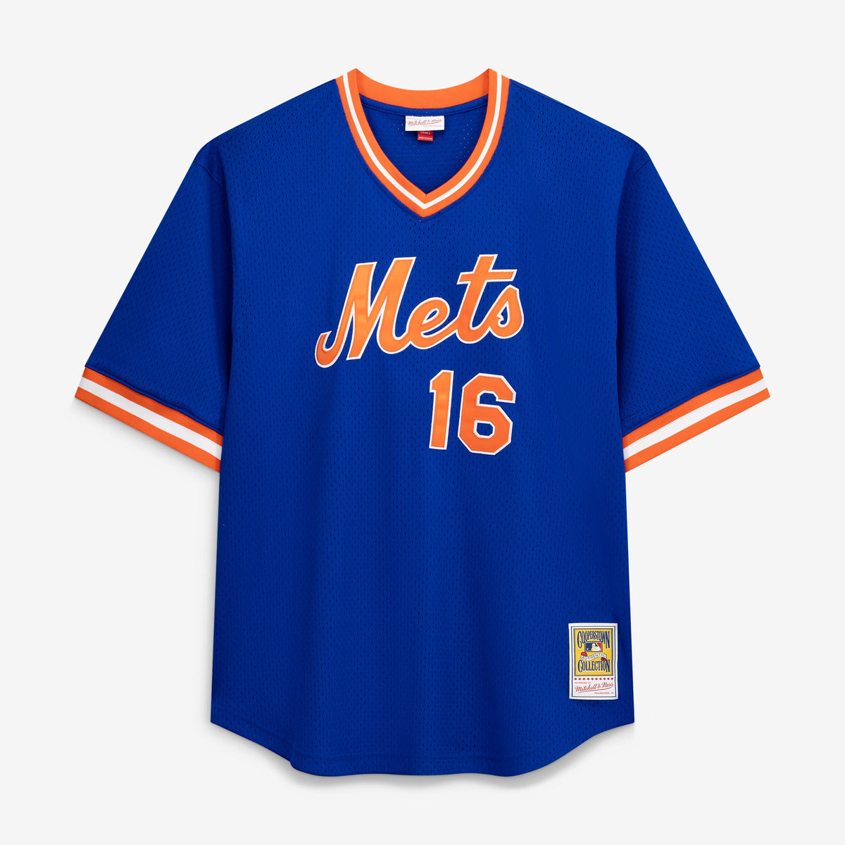 New York Mets Dwight Gooden Profile Royal Big & Tall Cooperstown Collection Mesh Batting Practice Jersey