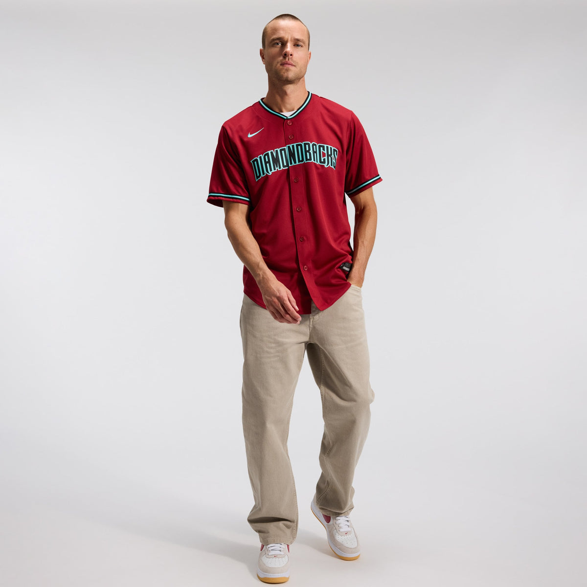 Arizona Diamondbacks Corbin Carroll Nike Black Alternate Replica Jersey
