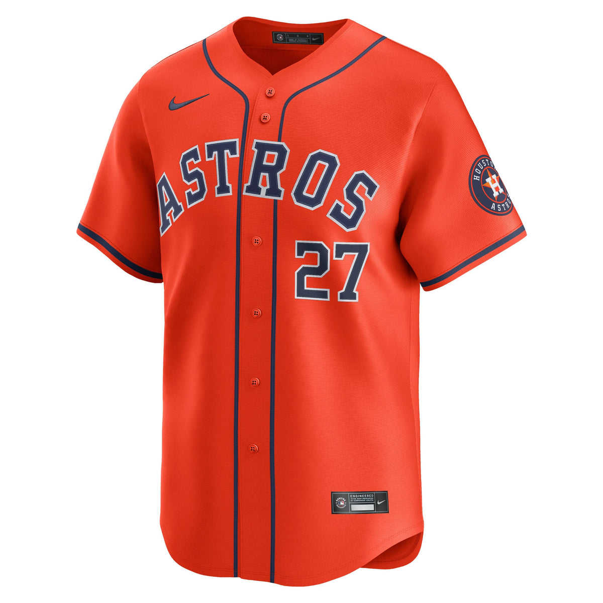 Houston Astros Jose Altuve Nike Gray Road Limited Player Jersey