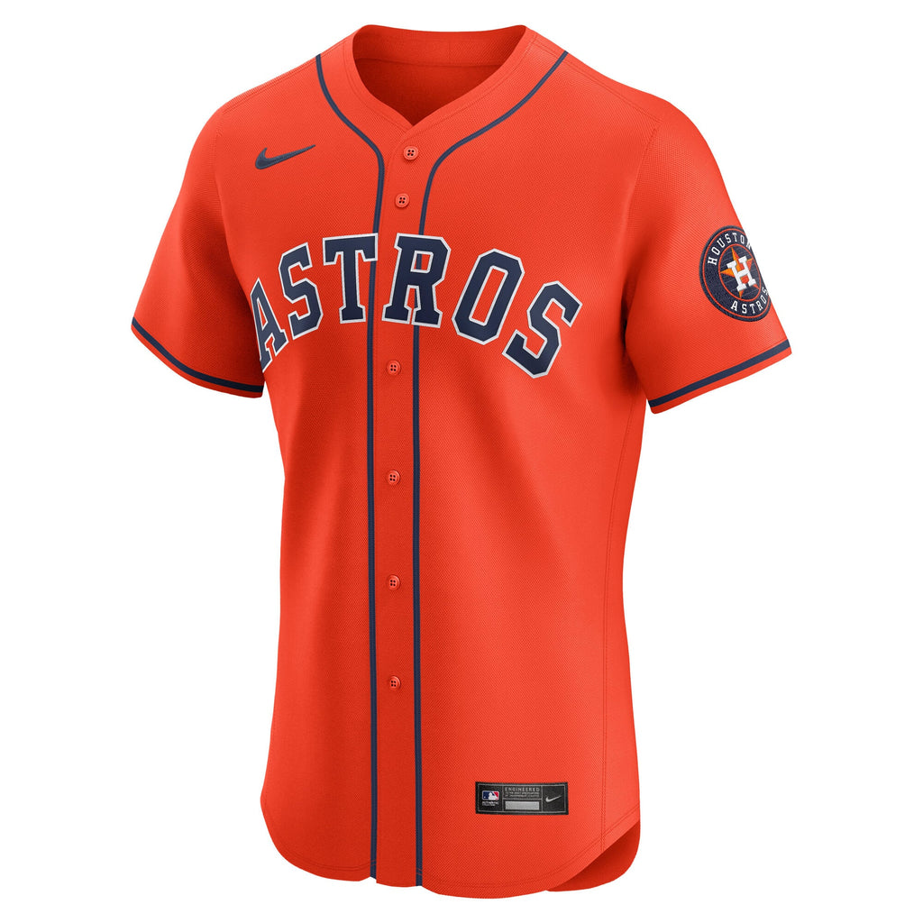Houston Astros Nike Orange Alternate Elite Jersey
